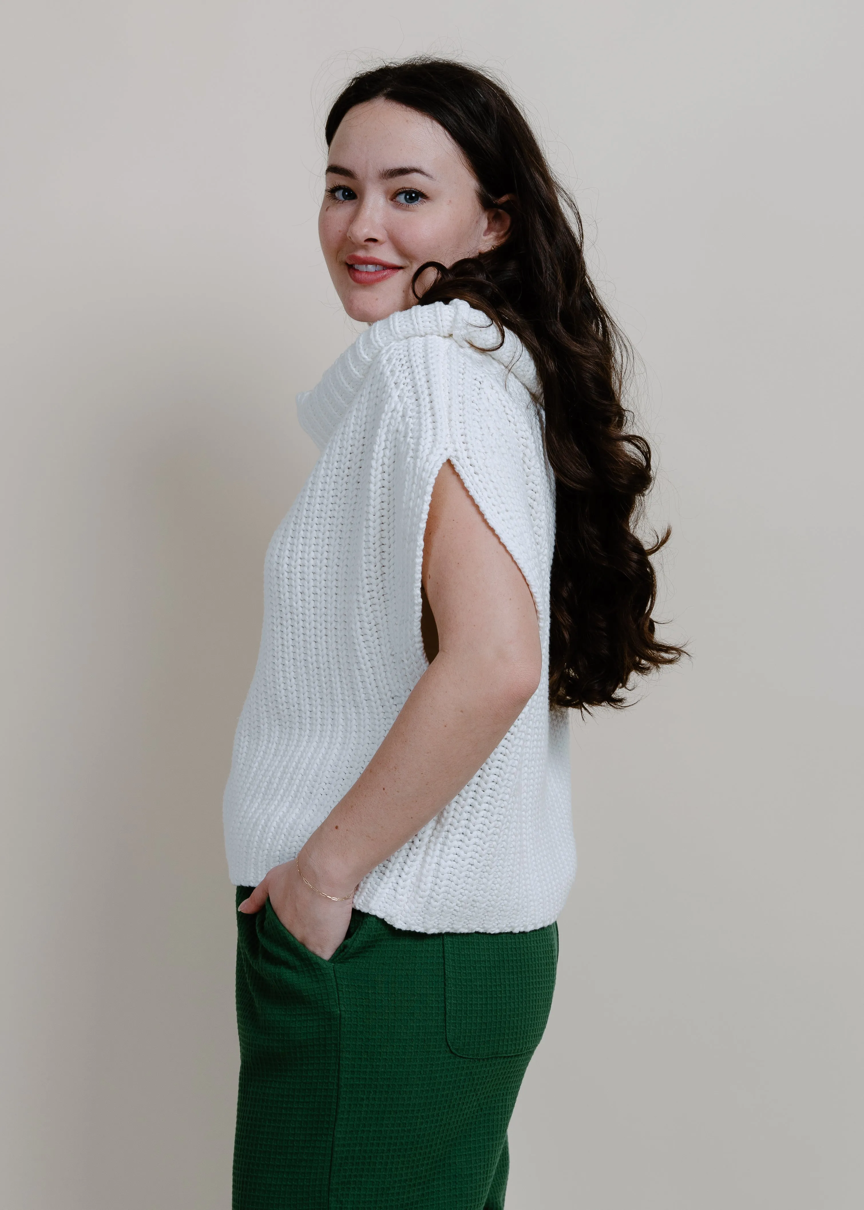 Late Afternoon Knit Sweater Top