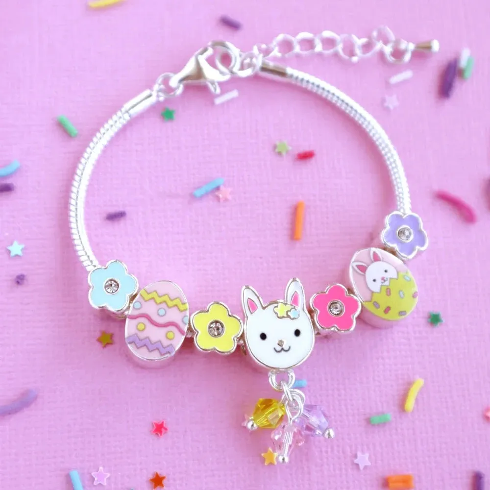LAUREN HINKLEY EASTER BUNNY CHARM BRACELET