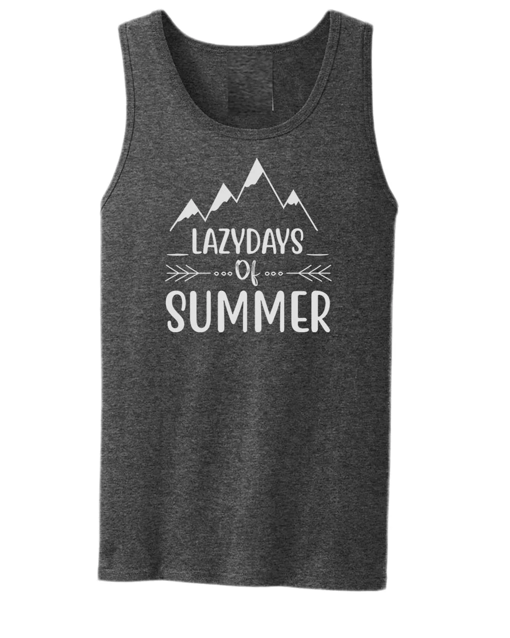 Lazy days of summer tank top, beach party tank top