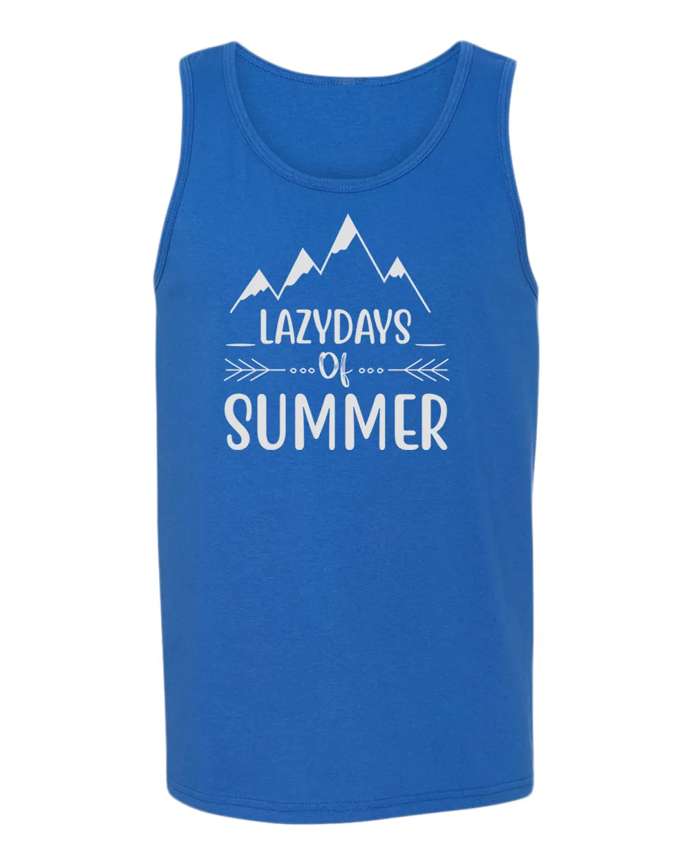 Lazy days of summer tank top, beach party tank top