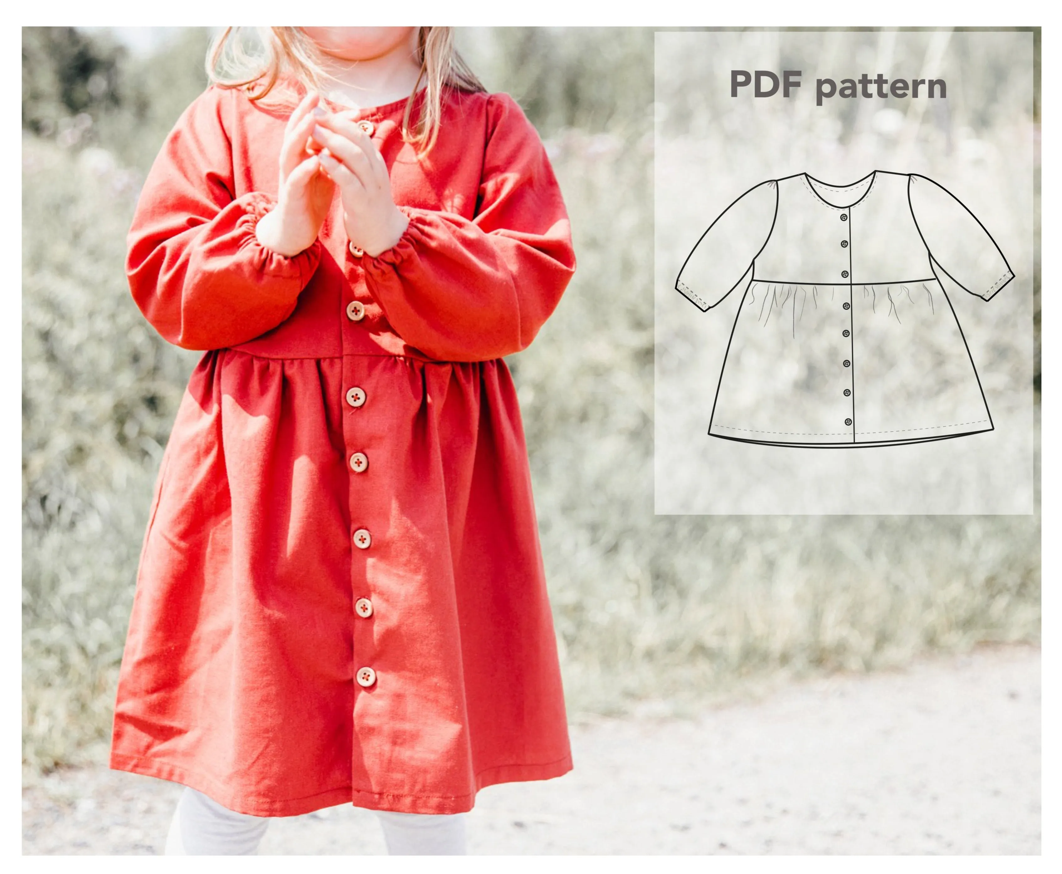 Lena Dress and Blouse pattern