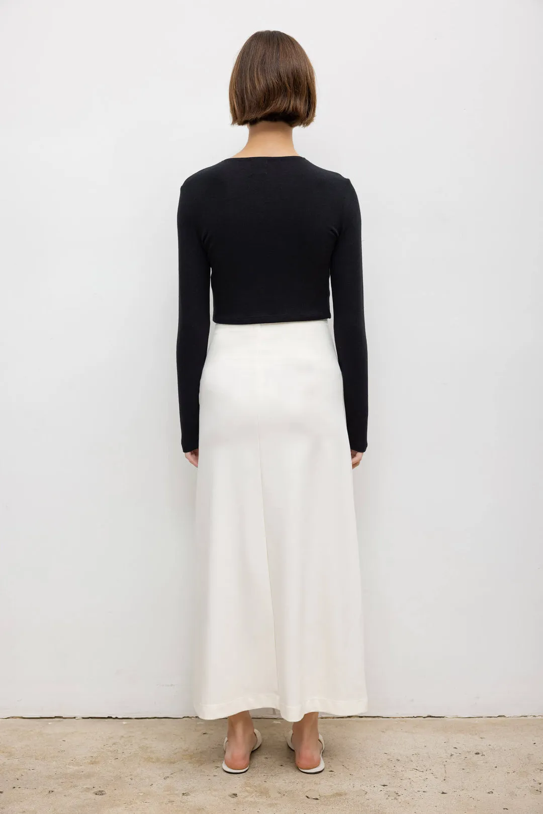 Leset - Women - Black Lauren Crop Cardigan II
