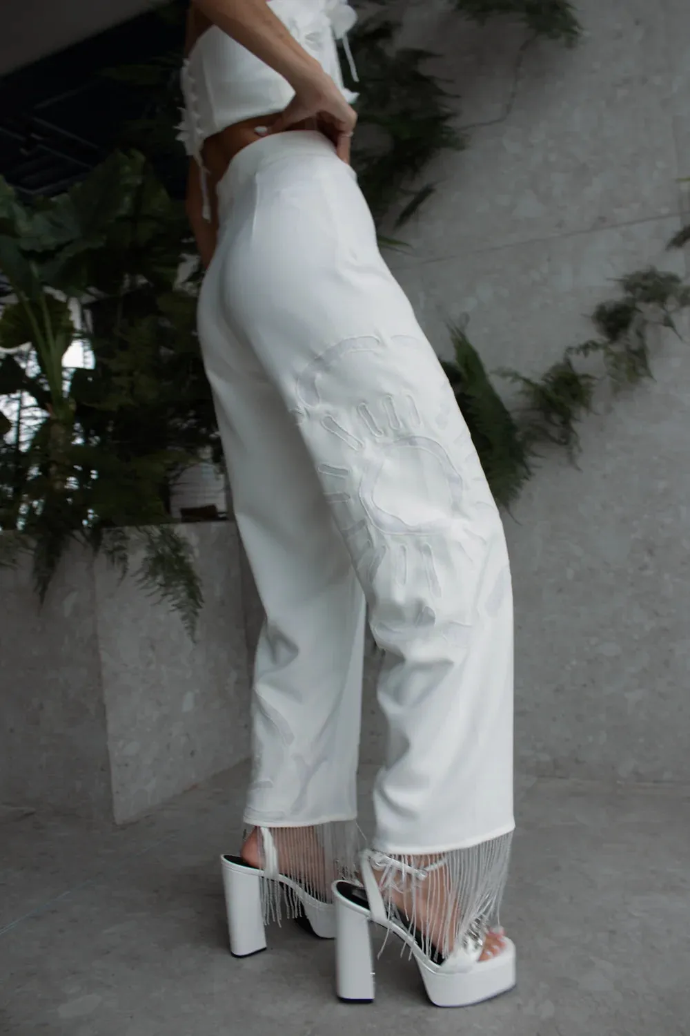 Linda Flower Pants