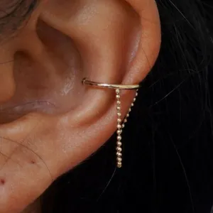 Line Cuff With Chain