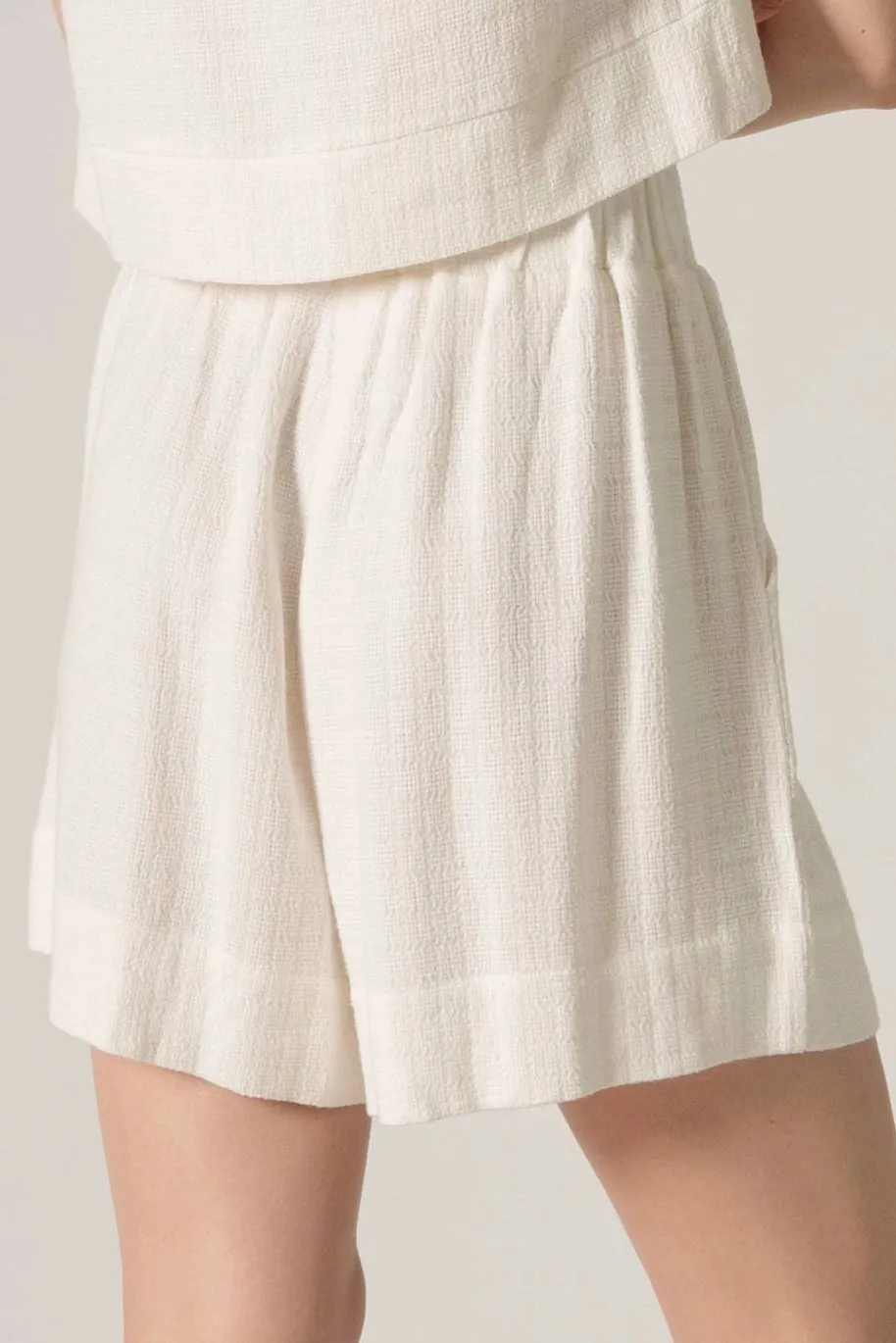 Linen High Waisted Shorts