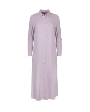 Linen Maxi Shirt Dress