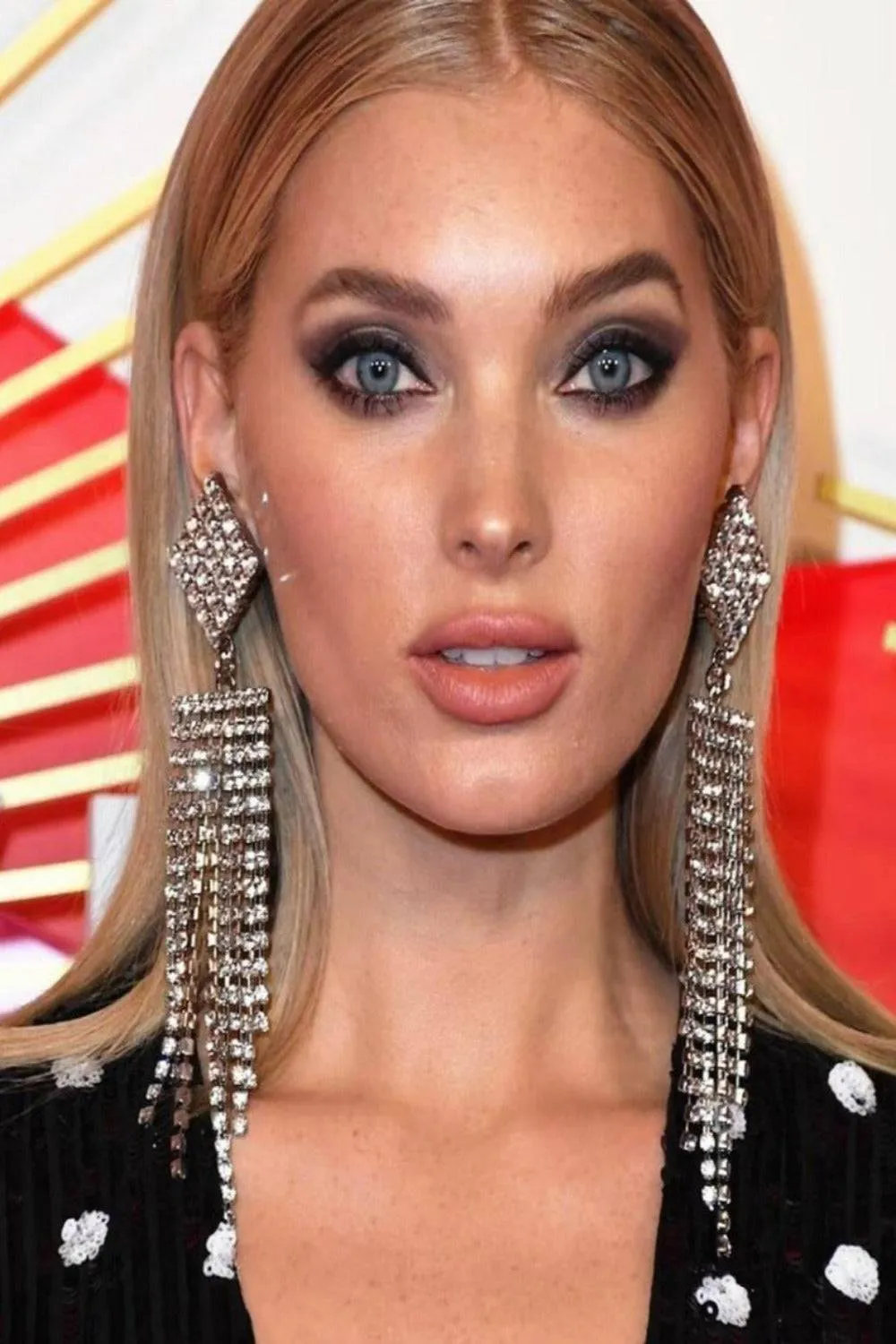 Long Chandelier Drop Earrings
