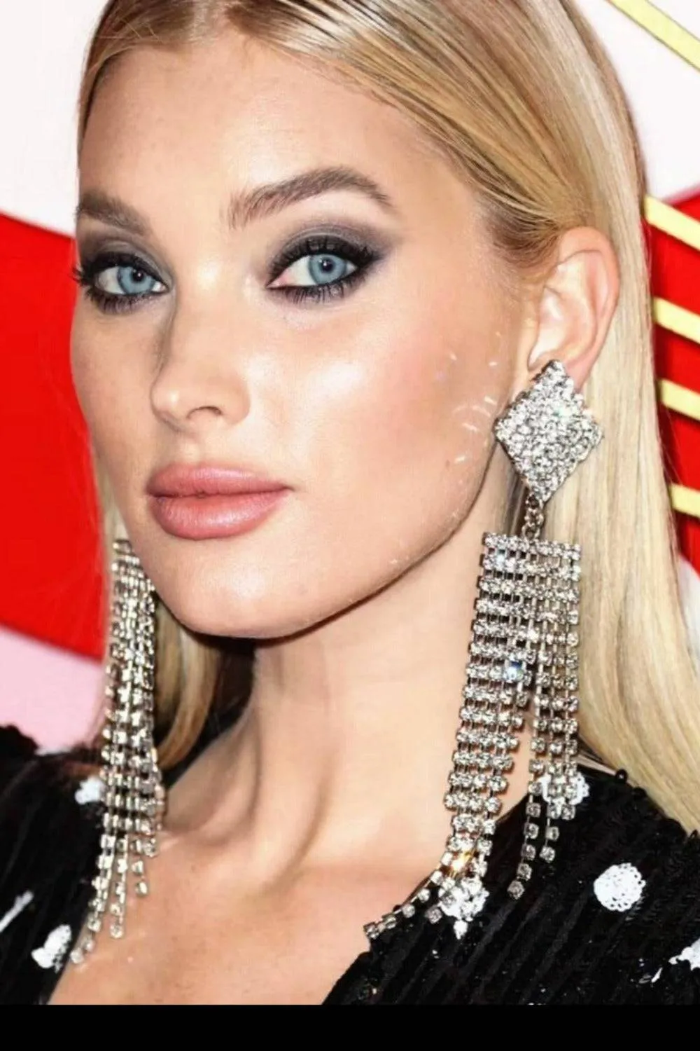 Long Chandelier Drop Earrings