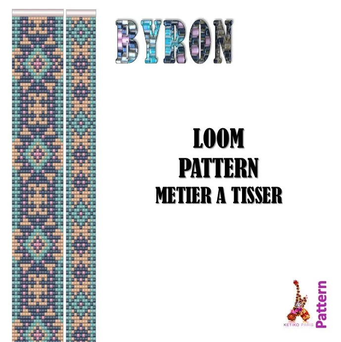 Loom Pattern - Bracelet BYRON