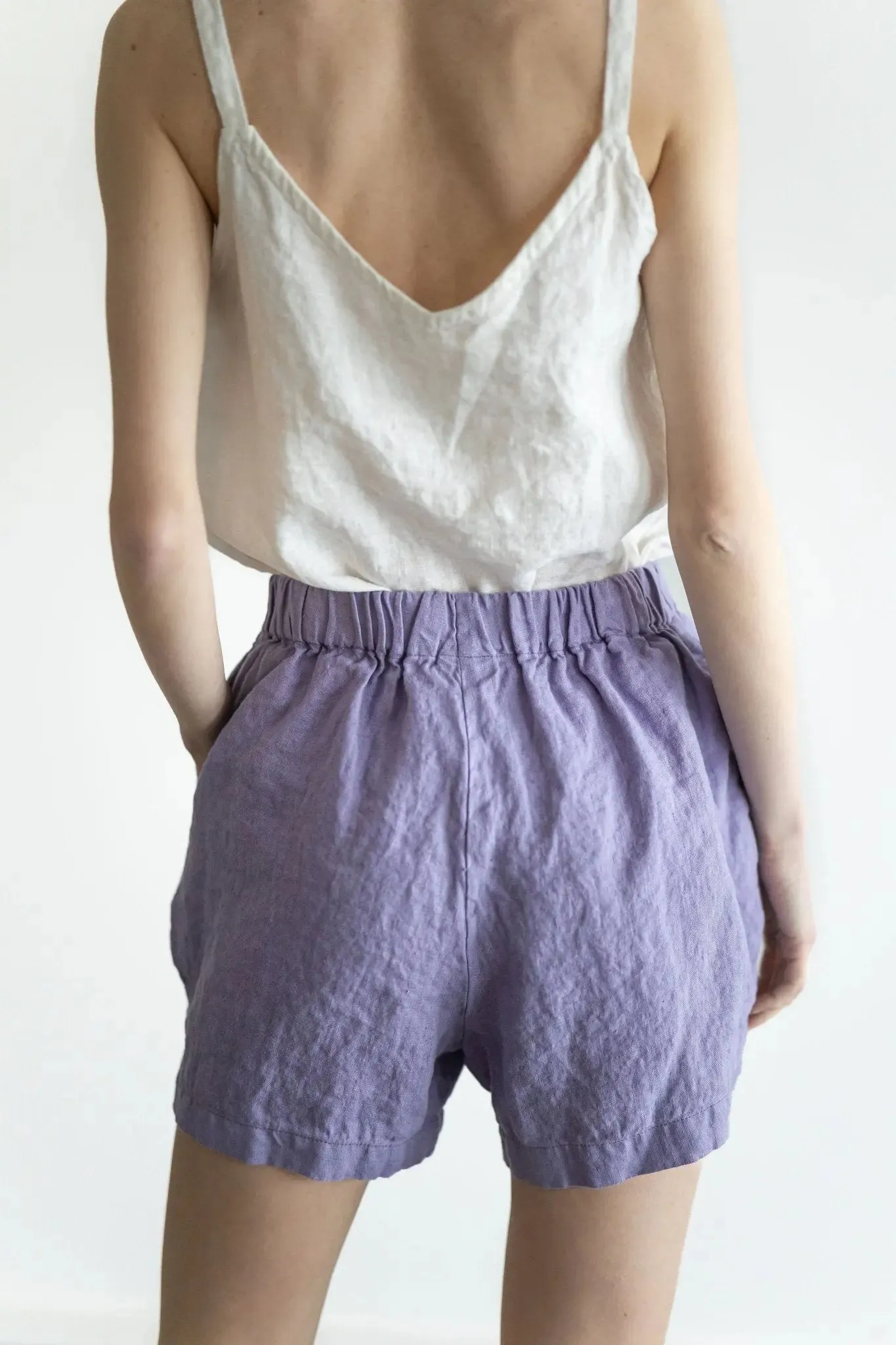 Loose Linen Shorts