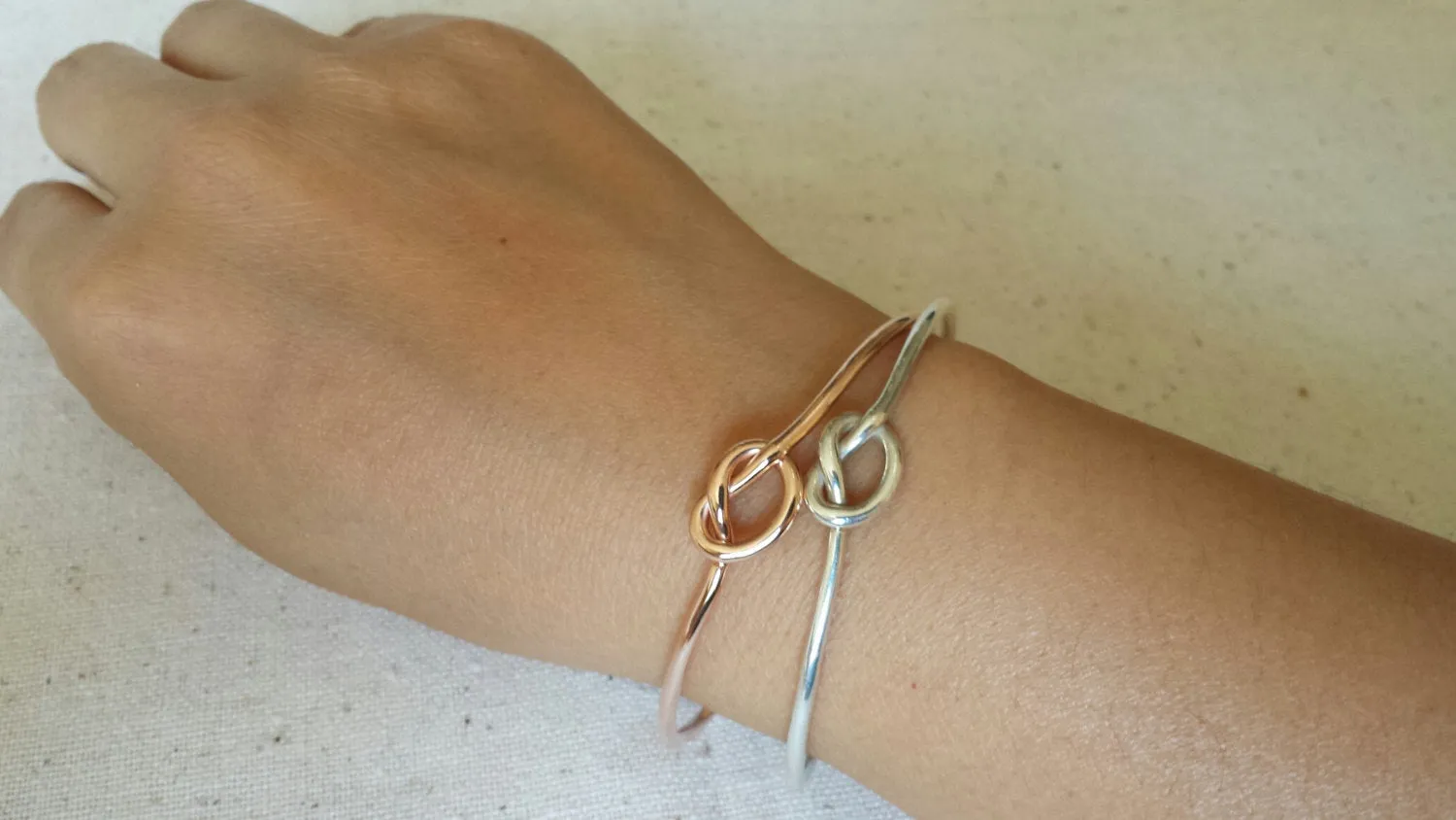 Love Knot Cuff Bracelet