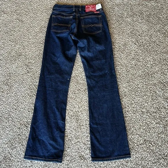 Lucky Brand Women’s 4/27 Dungarees Peanut Pant Lower Rise Flare
