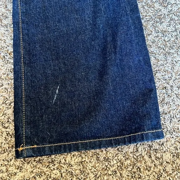Lucky Brand Women’s 4/27 Dungarees Peanut Pant Lower Rise Flare