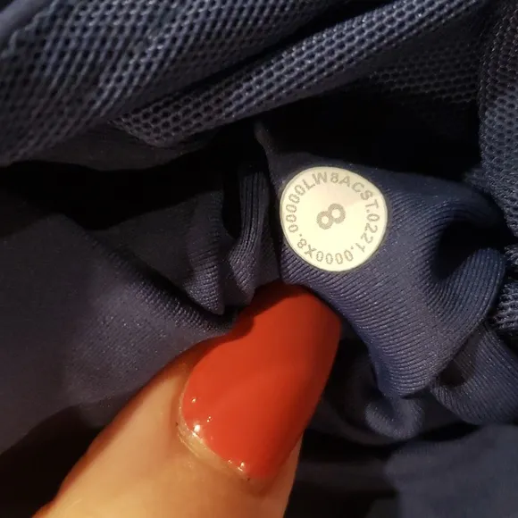 Lululemon Court Rival High Rise Skirt TallChroma Clash Multi / Mineral Blue