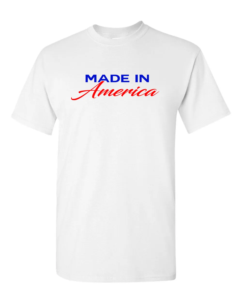 Made in America T-Shirt USA Flag T-shirt Patriotic Tee