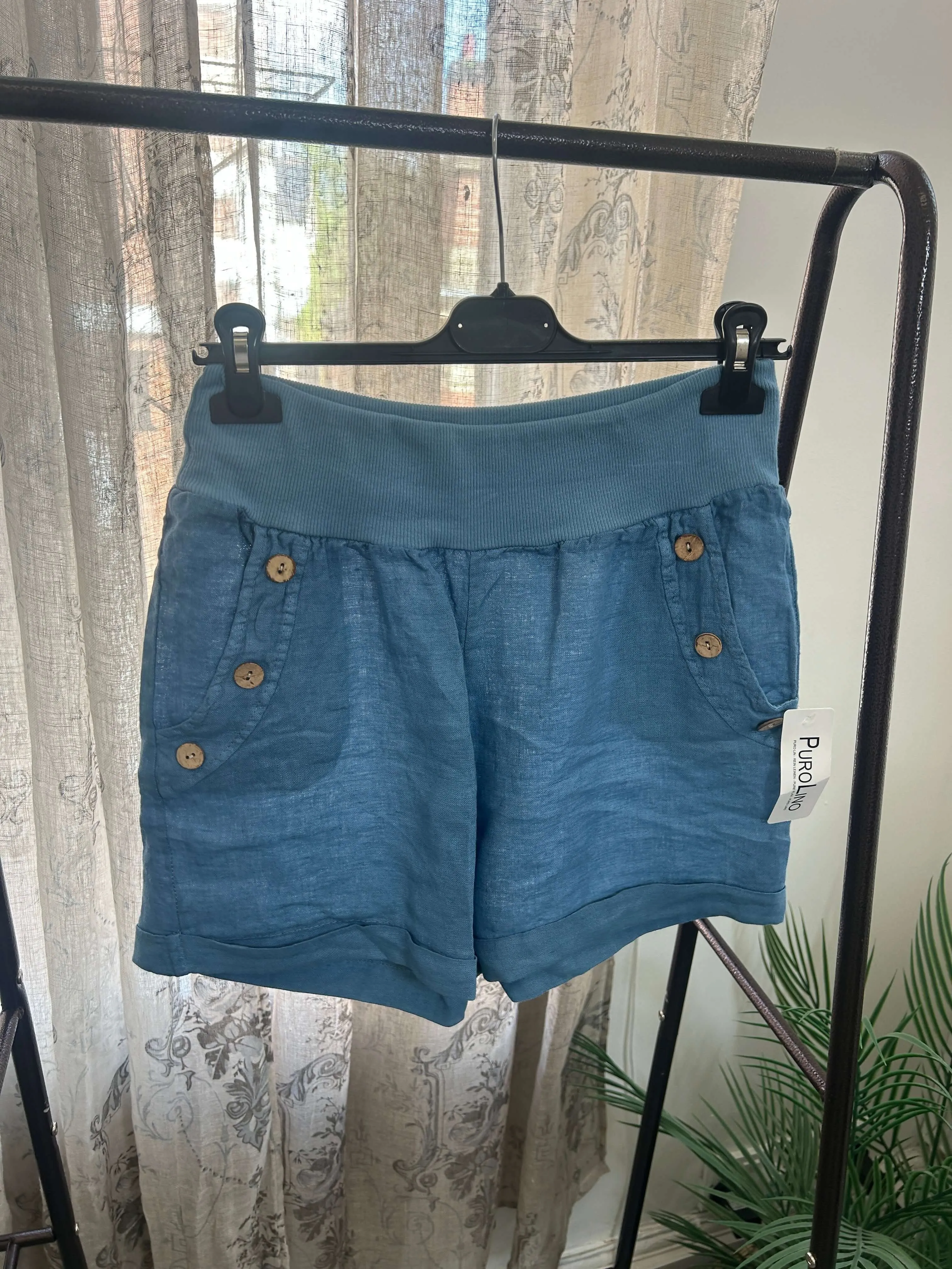 Made in Italy Linen Shorts - Regular