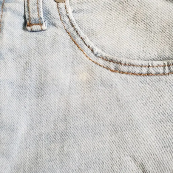 Madewell| High Rise Denim Mid Length Shorts Jean Denim 28