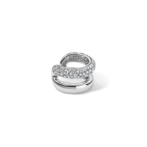 Madison Diamond Double Dome Ear Cuff