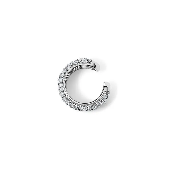 Madison Diamond Double Dome Ear Cuff