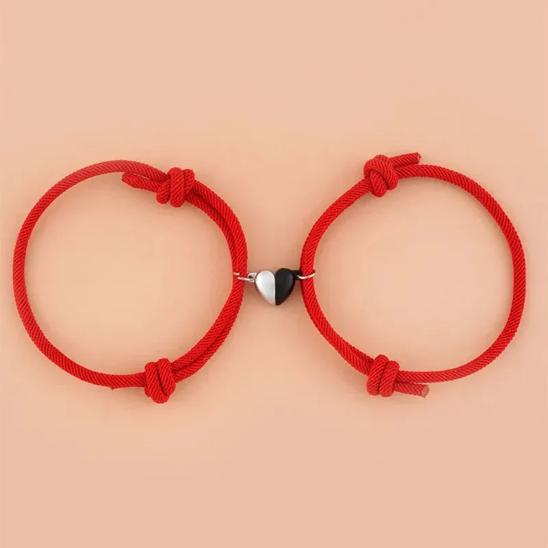Magnetic Love Bracelets for Couples