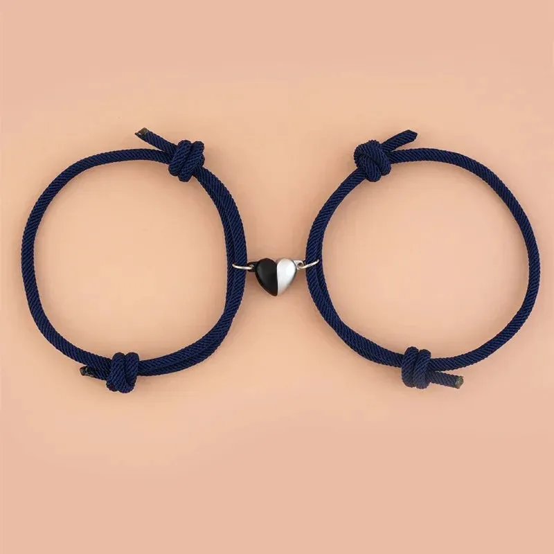 Magnetic Love Bracelets for Couples