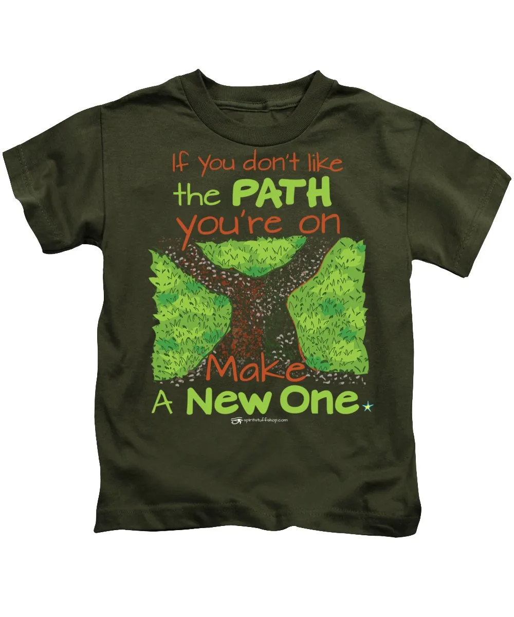 Make A New Path - Kids T-Shirt