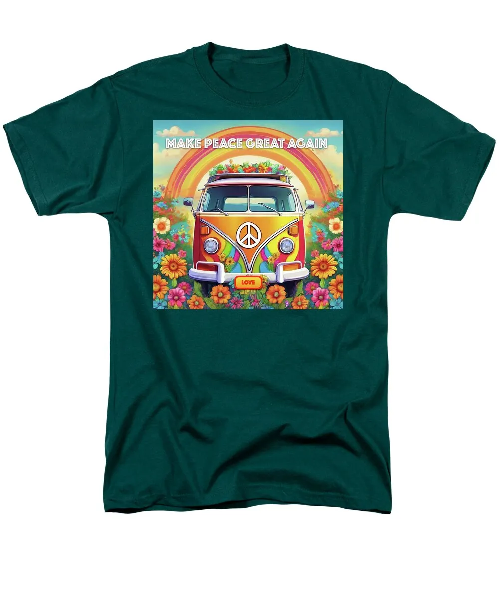 MAKE PEACE GREAT AGAIN - Love Van - Men's T-Shirt  (Regular Fit)