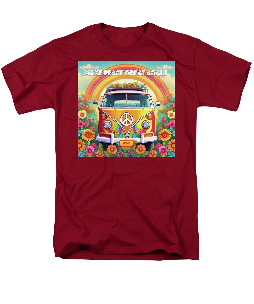 MAKE PEACE GREAT AGAIN - Love Van - Men's T-Shirt  (Regular Fit)