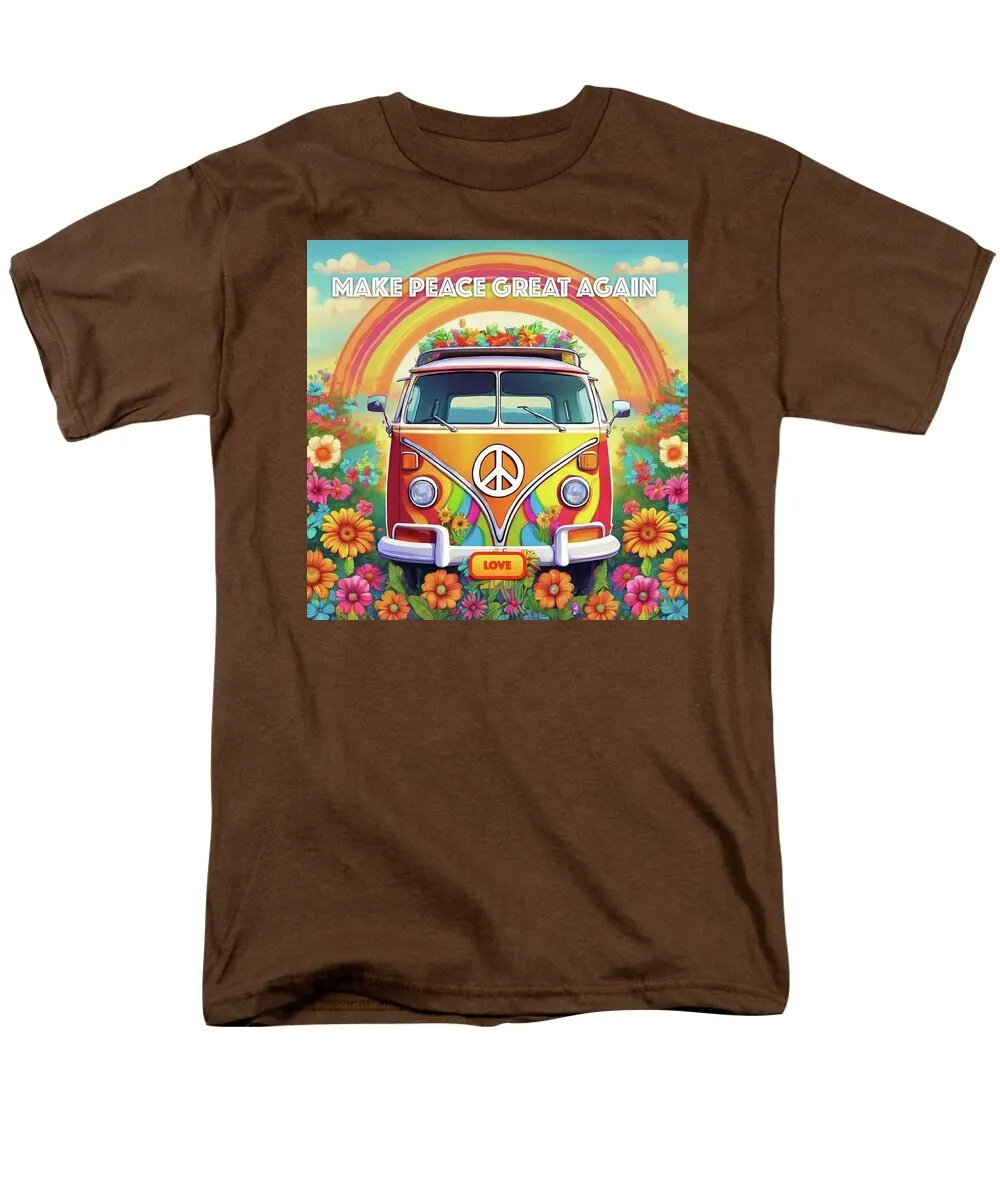 MAKE PEACE GREAT AGAIN - Love Van - Men's T-Shirt  (Regular Fit)