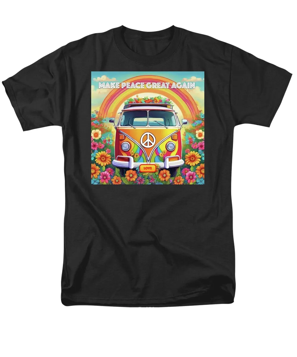 MAKE PEACE GREAT AGAIN - Love Van - Men's T-Shirt  (Regular Fit)