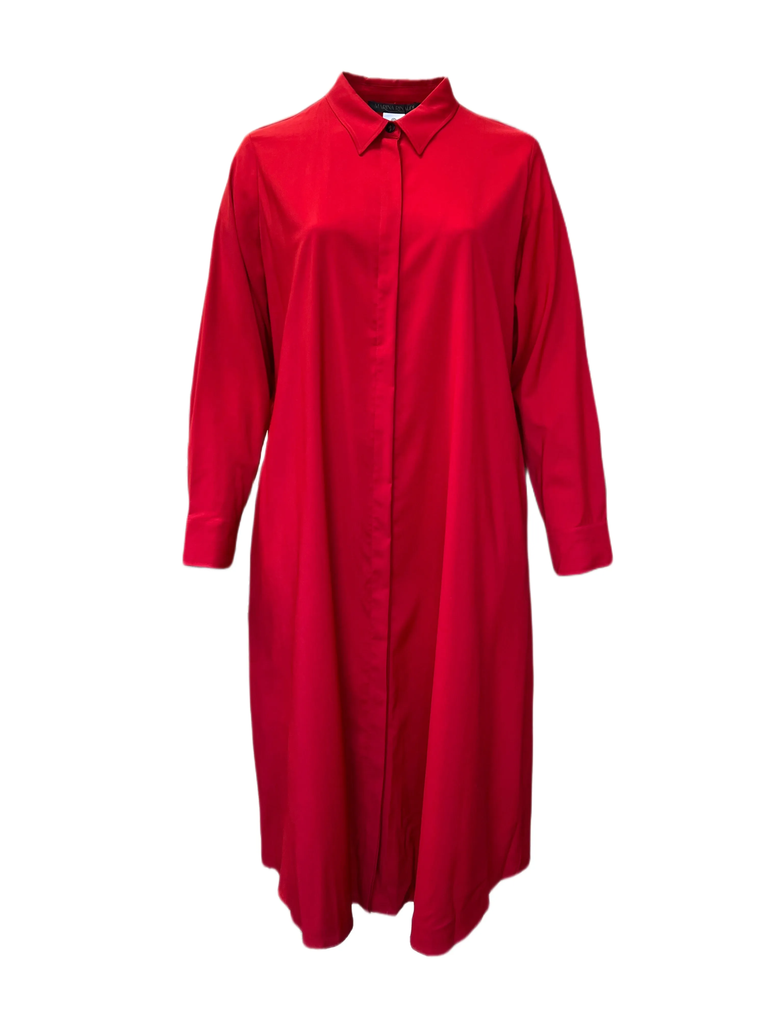 Marina Rinaldi Women's Ciliegia Danzante Shirt Dress NWT