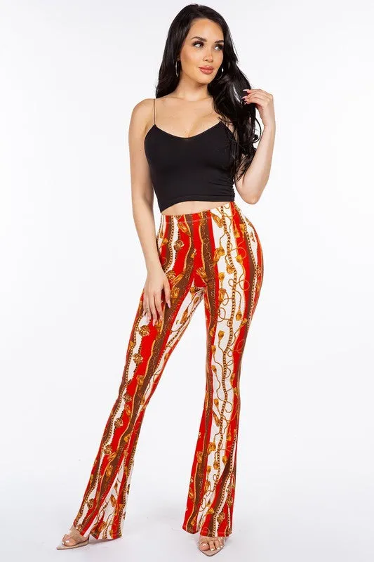 Mary Chain /Baroque Print Pants
