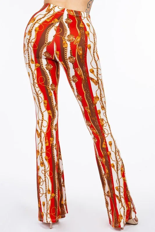 Mary Chain /Baroque Print Pants