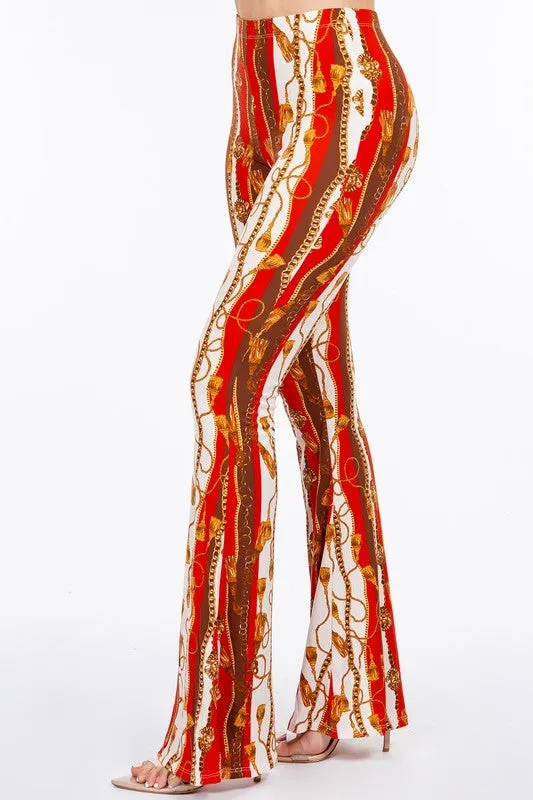 Mary Chain /Baroque Print Pants