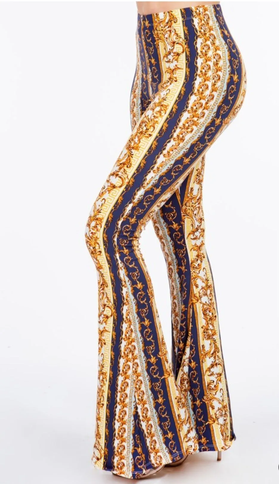 Mary Chain /Baroque Print Pants