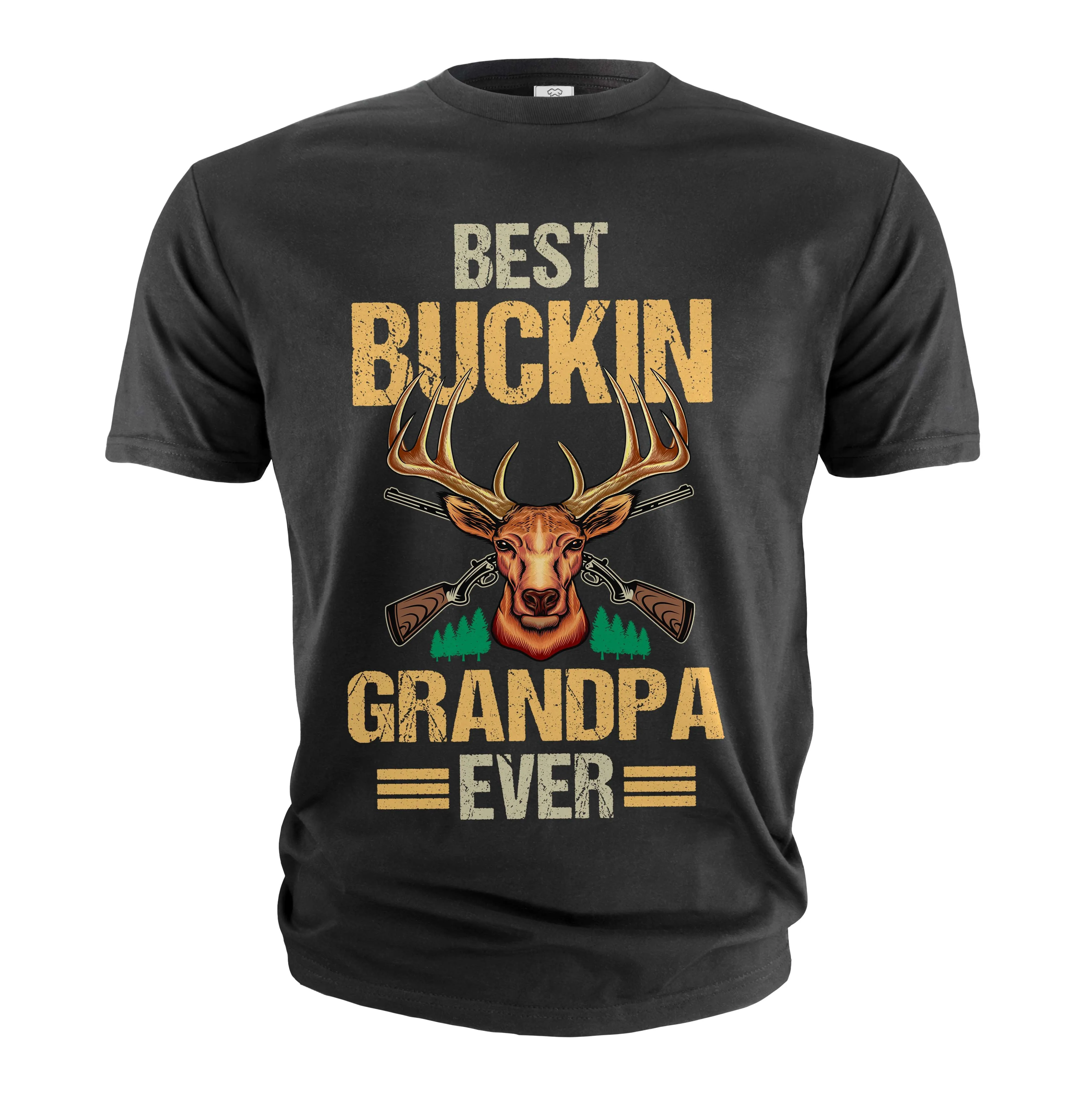 Men's Best Grandpa T-shirt best buckin' grandpa tee shirt Father's day gift shirt papa grandpa tee