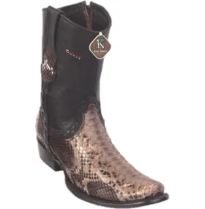 Men’s King Exotic Python Ankle Boots Dubai Toe