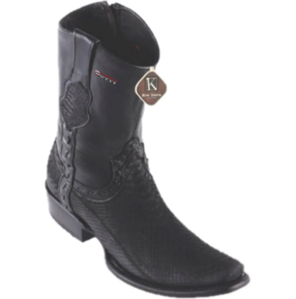 Men’s King Exotic Python Ankle Boots Dubai Toe