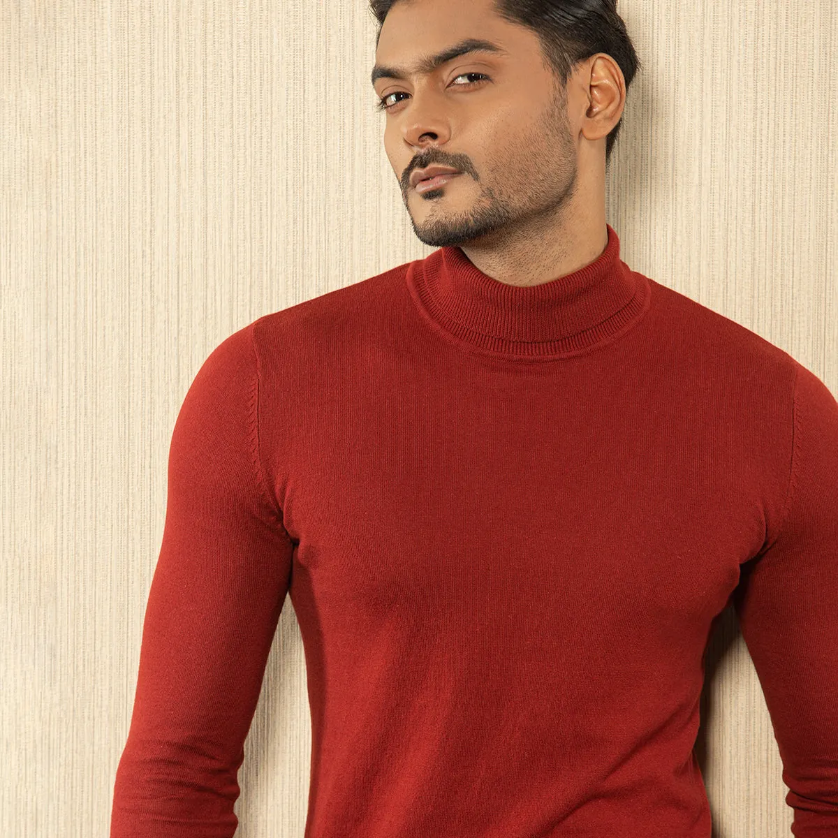 Mens Pullover - Bordeaux