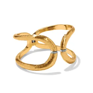 Meridian Geo Hinged Bangle - JF0192