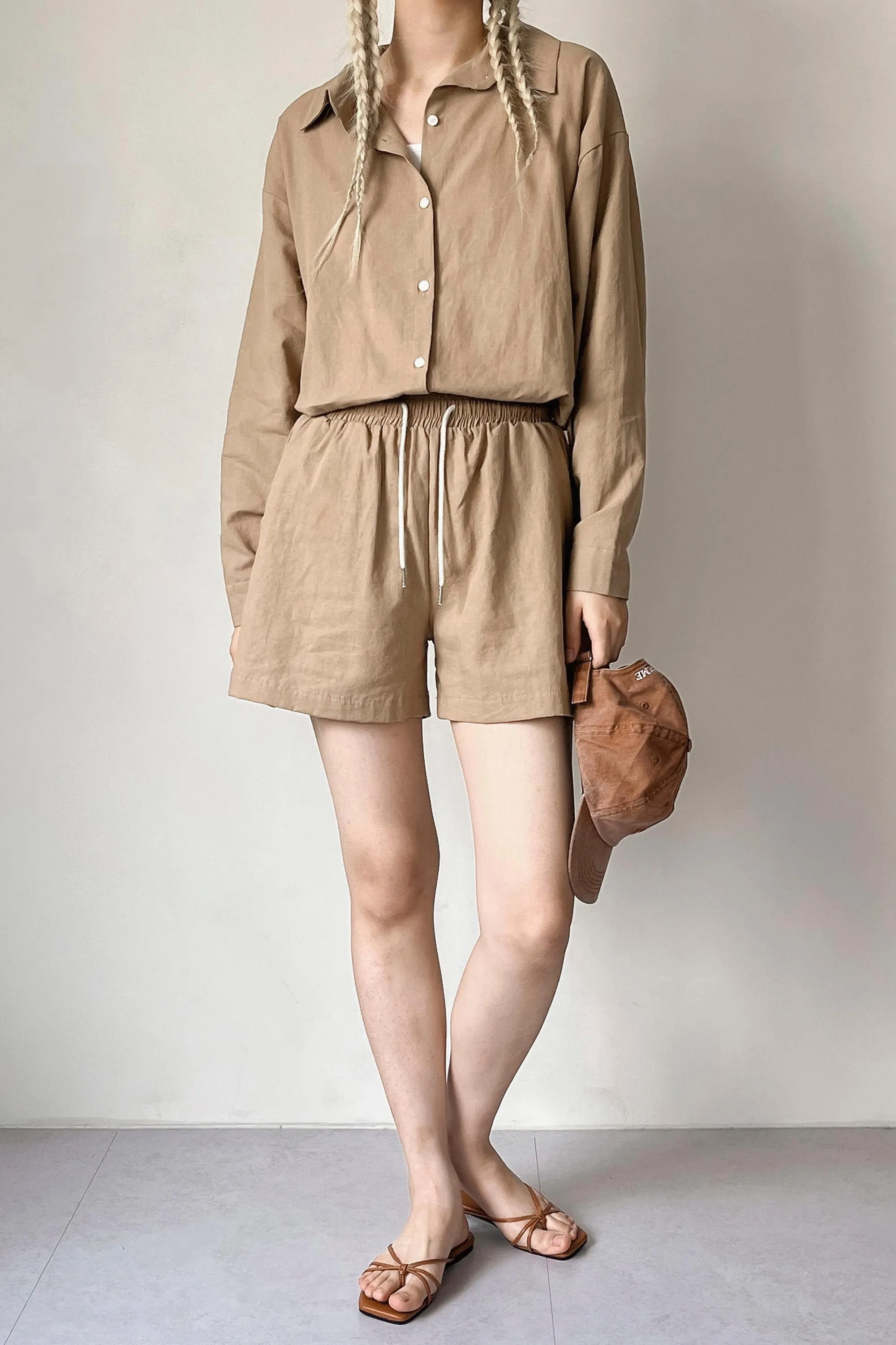 Mia Linen Shorts