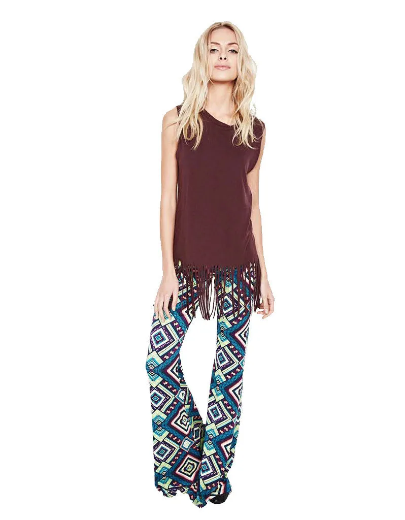 Michael Lauren Mars Bell Pant in Mirage