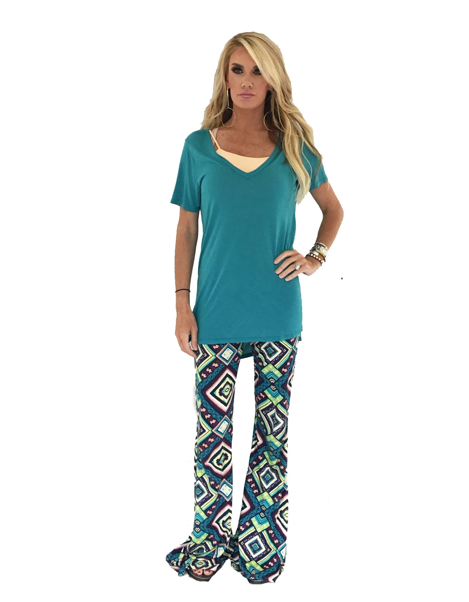 Michael Lauren Mars Bell Pant in Mirage