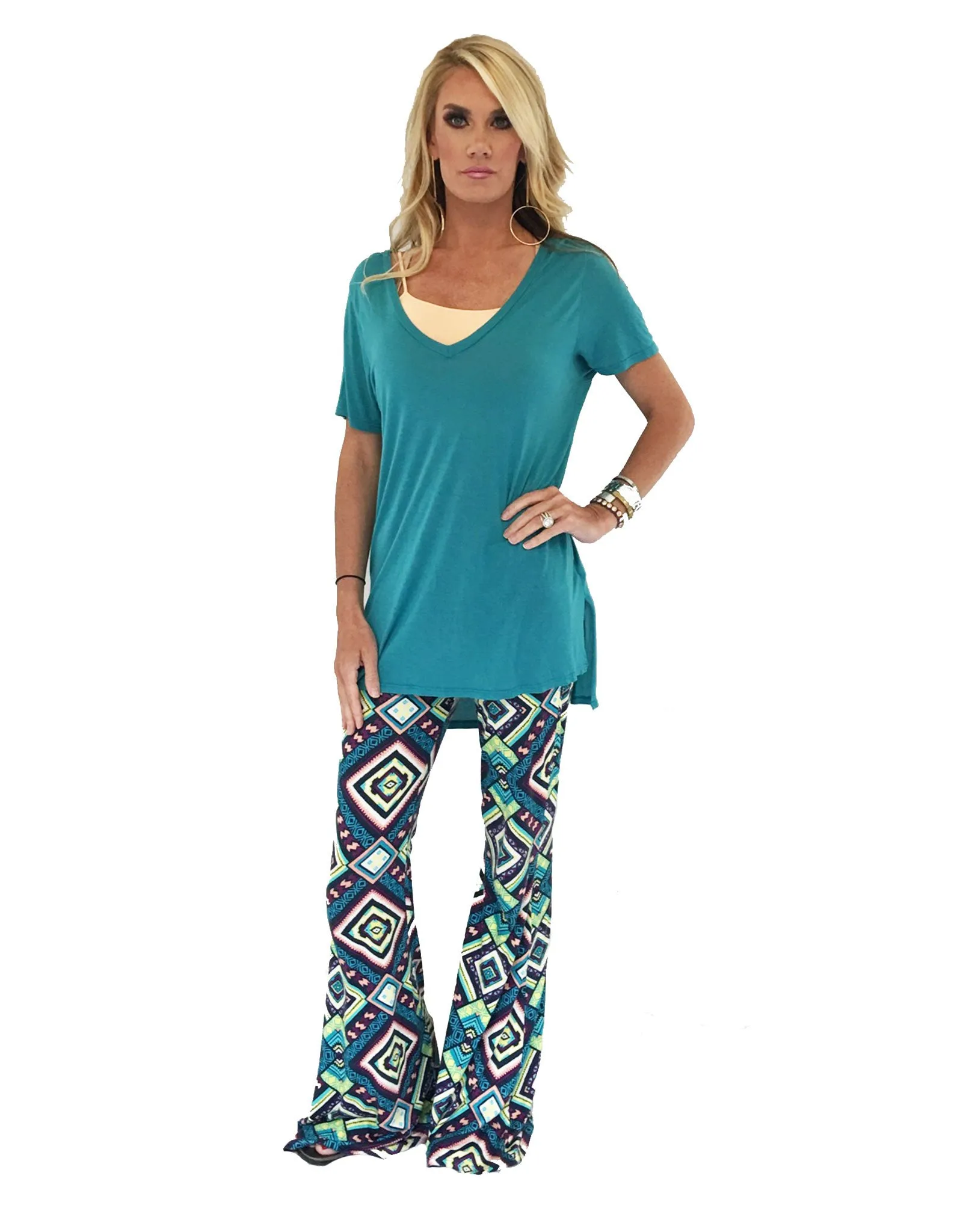 Michael Lauren Mars Bell Pant in Mirage