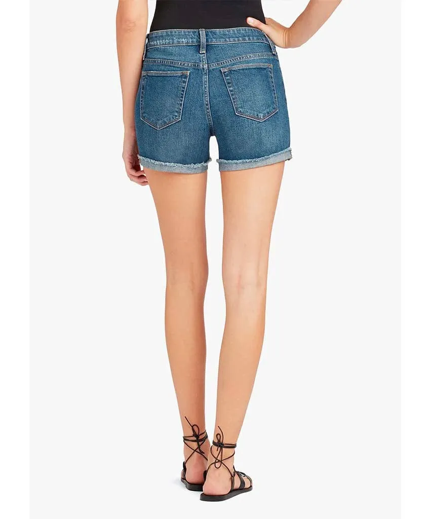 Mid Rise Bermuda Short Rolled Hem Nopa