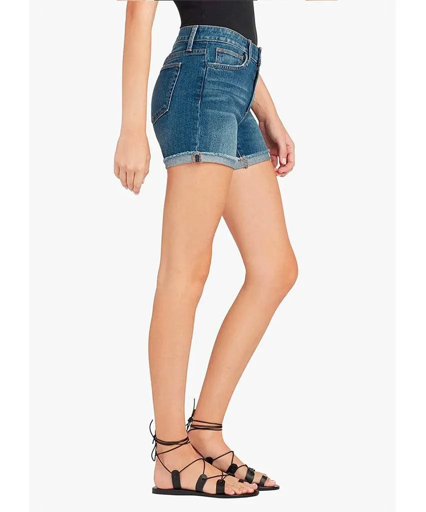 Mid Rise Bermuda Short Rolled Hem Nopa
