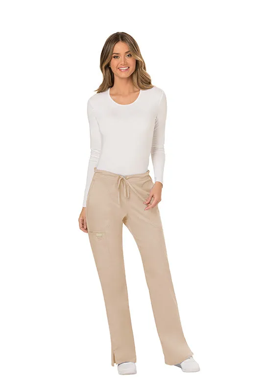 Mid Rise Drawstring Cargo Pant