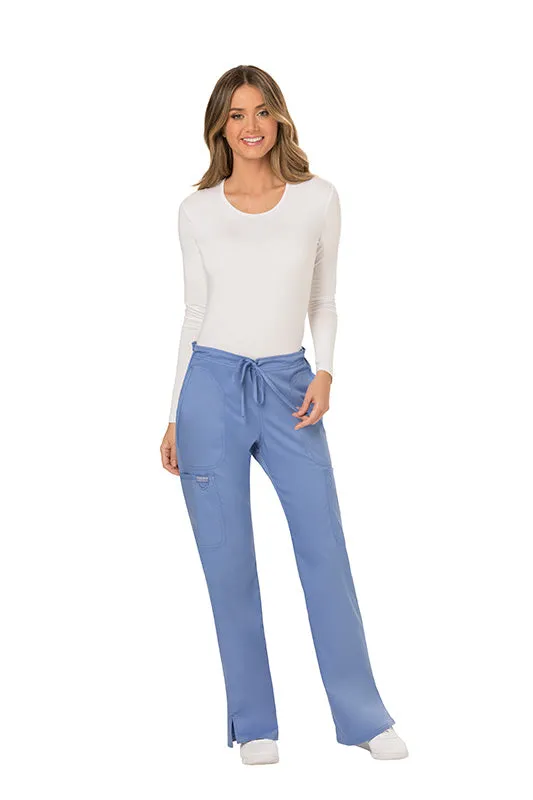 Mid Rise Drawstring Cargo Pant