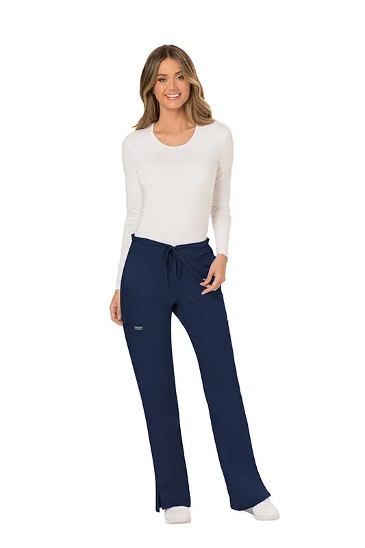 Mid Rise Drawstring Cargo Pant