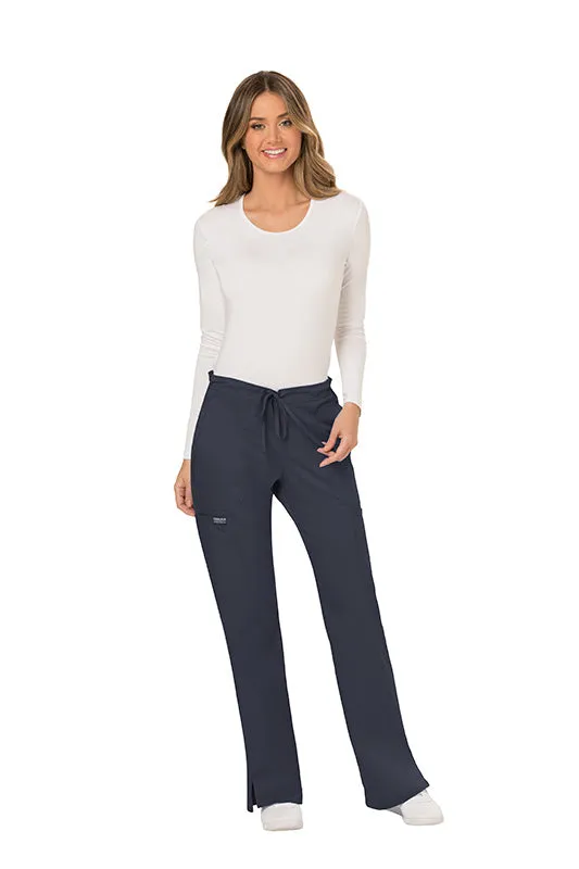 Mid Rise Drawstring Cargo Pant